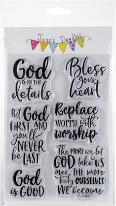 Jane S Doodles Clear Stamps X Bless Your Heart Lovecrafts