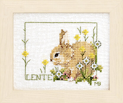 Lanarte Counted Cross Stitch Kit Four Seasons Set Of Cross Stitch Kit