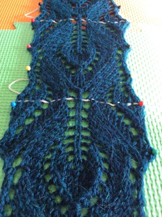 Lush, Lacey yoked cardigan #3