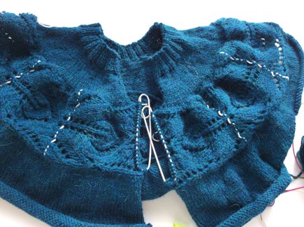 Lush, Lacey yoked cardigan #4