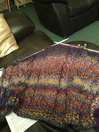 Ladies Aran cardigan #2