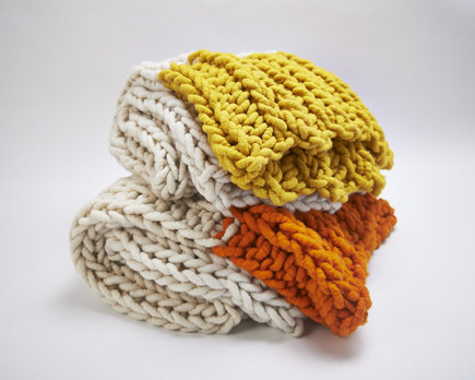 Loopy Mango Large Capri Throw #2