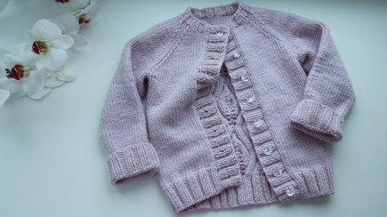 Leaves cardi #2