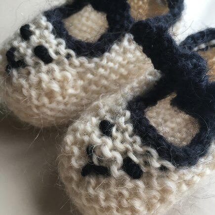 Little Lamb Bootees #2