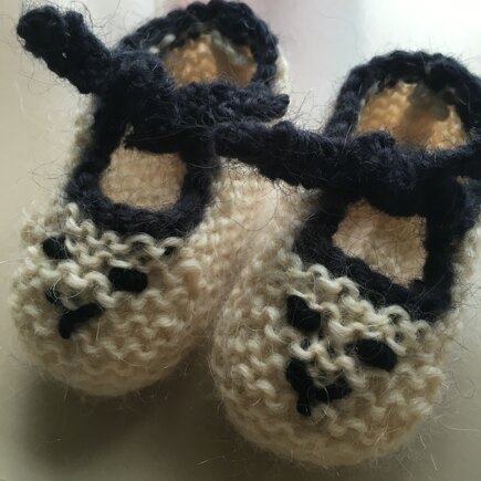 Little Lamb Bootees #5