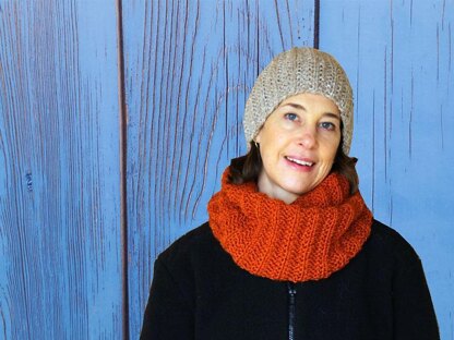 Seeded Rib Knit Hat