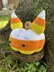 Candy Corn Pumpkin Cat