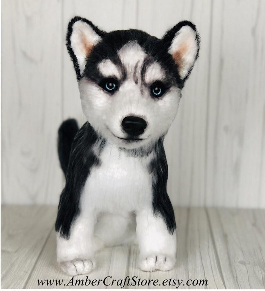 Husky 2024 plush pattern