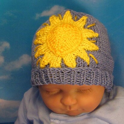 Baby All Day Sunshine Beanie hat