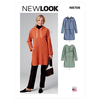 New Look Sewing Pattern N6706 Misses' Jackets - Paper Pattern, Size A (XS-S-M-L-XL-XXL)