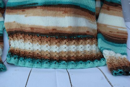 "Cindy" sweater knitting pattern