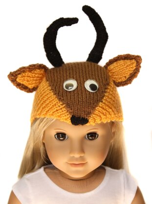 Critter Beanies for 18 inch Dolls