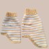 Dog sweater  “Creme stripes”