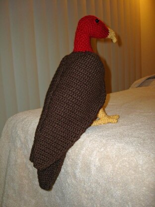 Turkey Vulture Amigurumi Crochet Pattern