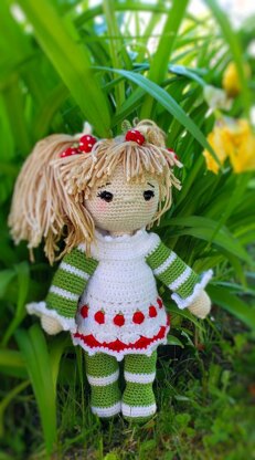 Strawberry store patch doll