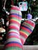 Paper Chain Garland Socks