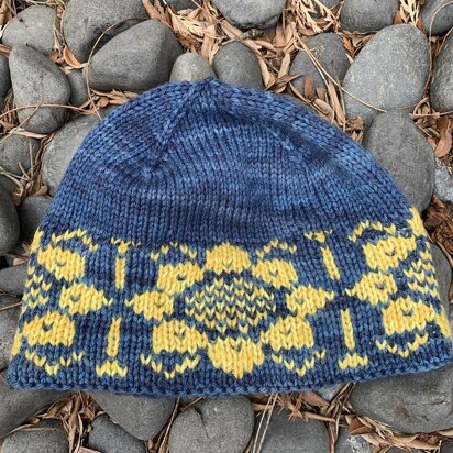 Sunflowers Will Rise - knitting pattern