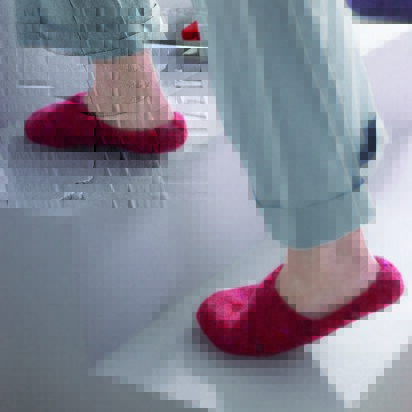 Slippers in Schachenmayr Wash and Filz-it Big - F0021 - Downloadable PDF