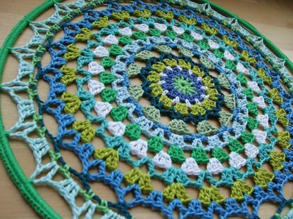 Crochet Mandala 12 inch/30 cm PDF Pattern