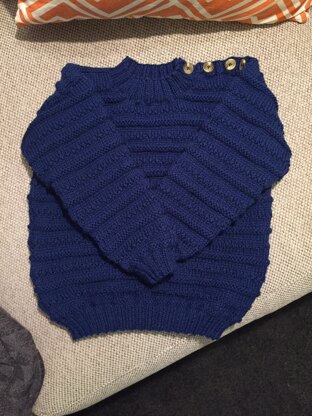 Darcy's blue jumper
