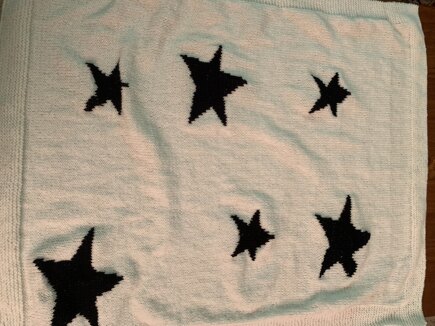 Star baby blanket #2