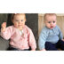Plymouth Yarn 3280 Natural Bebe Baby Cardigan and Pullover