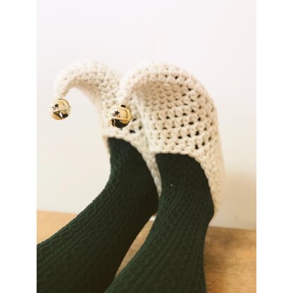 Crochet on sale elf slippers