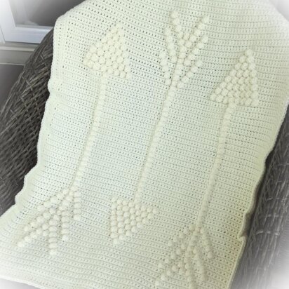 Three Arrows Baby Blanket