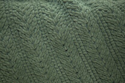 Spikelet Fine Blanket Pattern