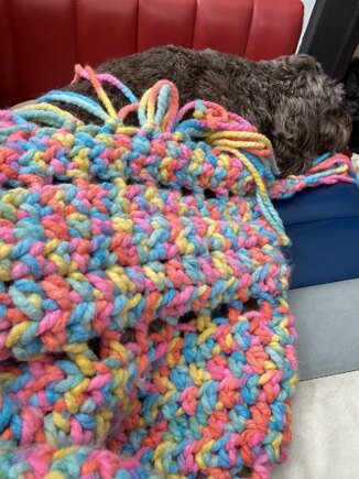 My Technicolour Shawl #5