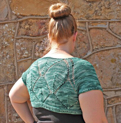 A New Leaf One-Skein Shrug