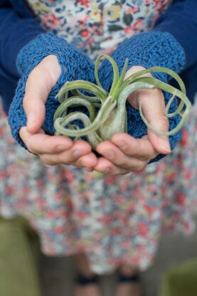 Tunisian Cluster Mitts