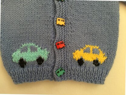 Boy's Car Sweater