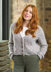 Ficus Cardigan in Rowan Tweed Haze - ZB325-00004-DEP - Downloadable PDF