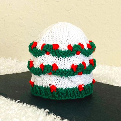 Deck the Halls Baby Hat