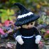 Halloween Witch Toy Knitting Pattern - Doll Knitting Pattern