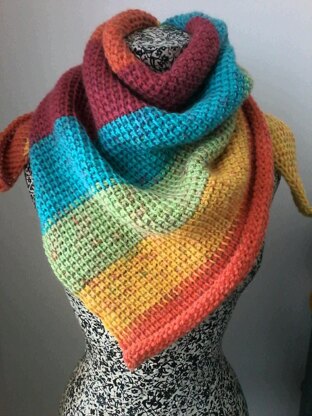 Easy Breezy Triangle Scarf