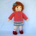 Belinda Jane - Knitted Doll