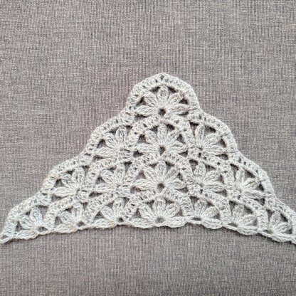 Triangle Crochet Shawl #47