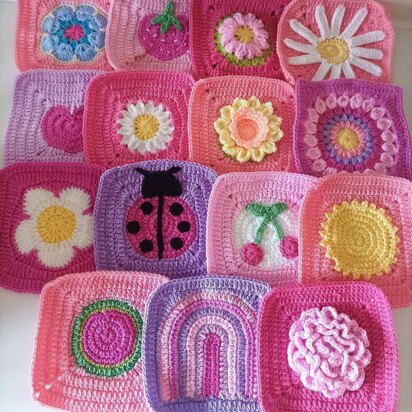 Spring Summer Granny Squares