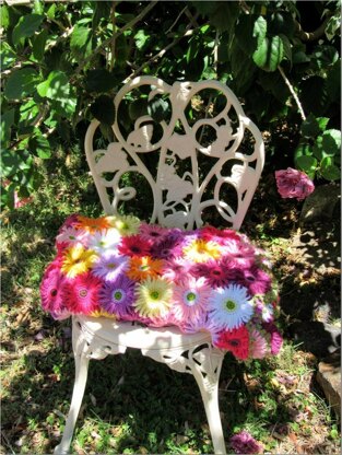 Gerbera Garden Blanket