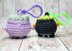 Tiny Witch Cauldron Keychain
