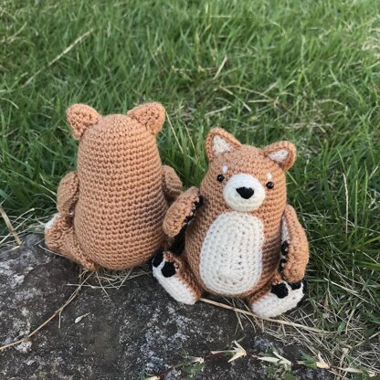 PALMy Shiba amigurumi | 柴犬 あみぐるみ