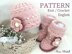 Knitting PATTERN Baby Girl Outfit Baby Cap and Baby Booties