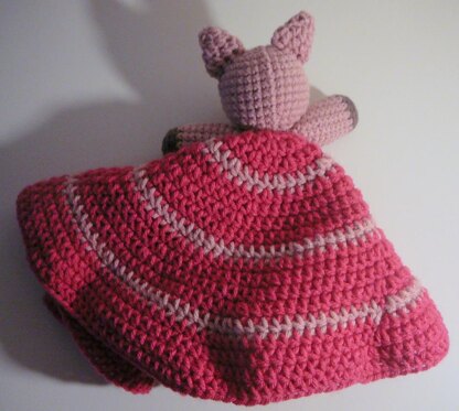 Pink Piggy Lovey