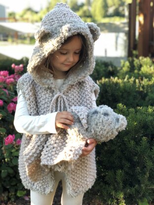 Erika vest and teddy