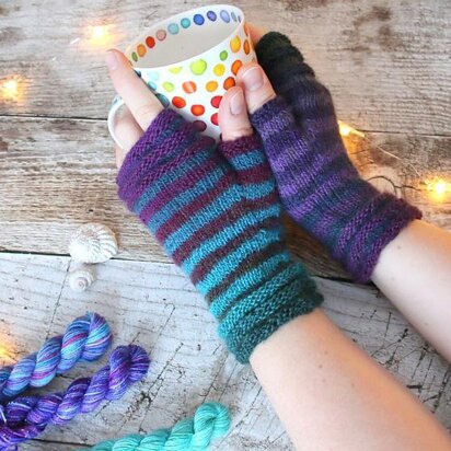 Coziness Fingerless Mitts