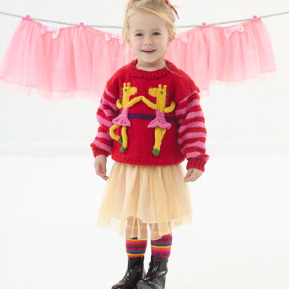 Ballerina Pullover in Lion Brand Vanna's Choice - L32272