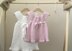 Pearl Baby Girl Dress & Bolero Cardigan Set N 604