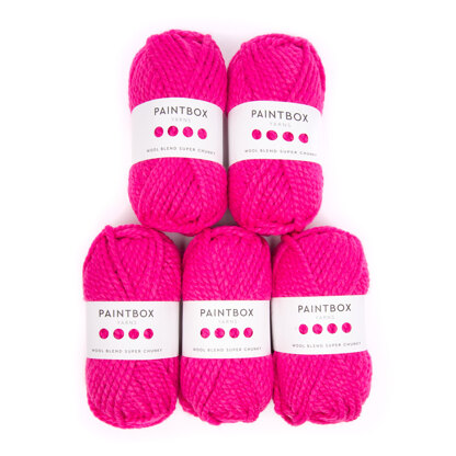 Paintbox yarn wool mix super online chunky